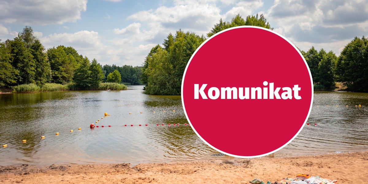 04.08.2026 Zakaz kąpieli na Królewieckiej. Znów pojawiły się w wodzie sinice