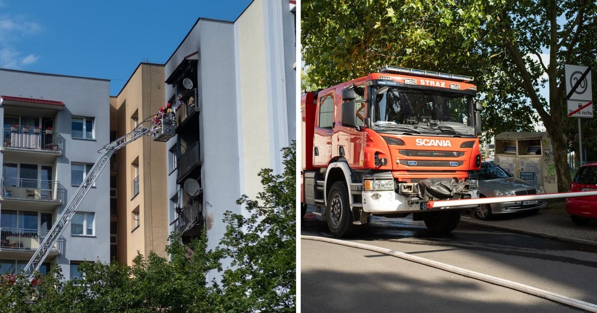 08.07.2026 Pożar mieszkania na Nowym Dworze. Trwa akcja służb. Aktualizacja Nowe artykuł z galerią zdjęć