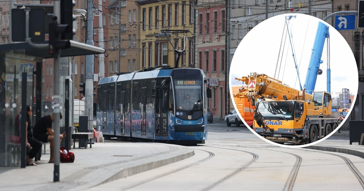 08.07.2026 Wielki dźwig stanie na ul. Kazimierza Wielkiego. Zmiany rozkładu jazdy autobusów i tramwajów (11 - 17 lipca) Nowe