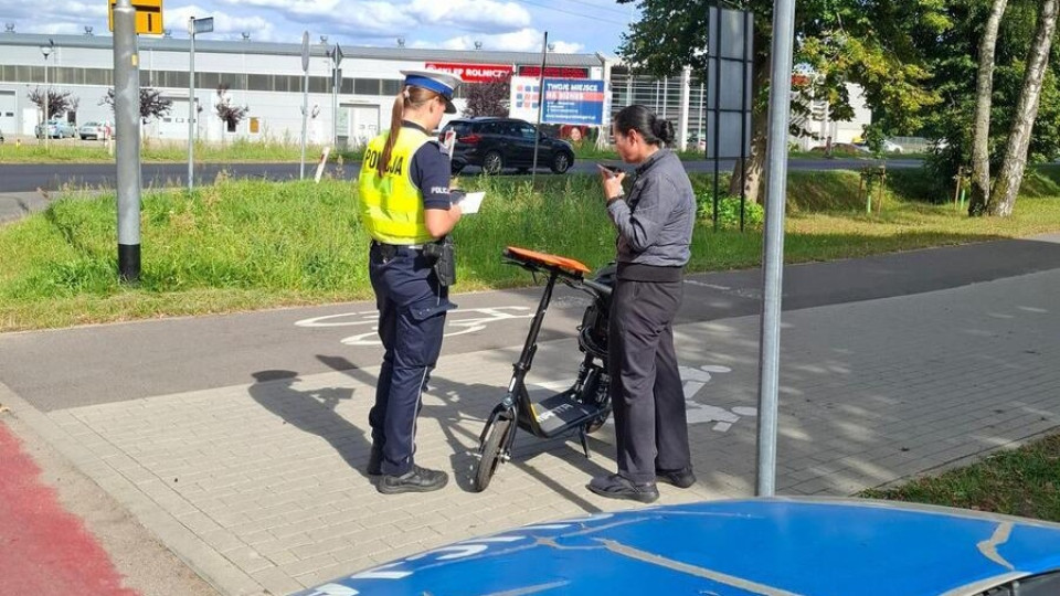 08:29 Hulajnogi elektryczne pod lupą. Kontrola ujawniła liczne naruszenia przepisów