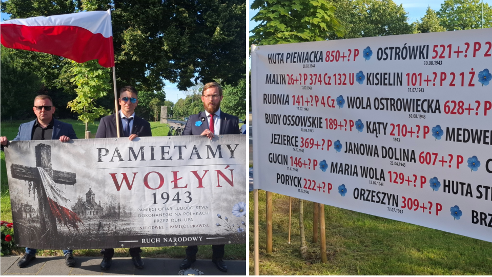 08:39 W Kołobrzegu uczczono pamięć o ofiarach Rzezi Wołyńskiej