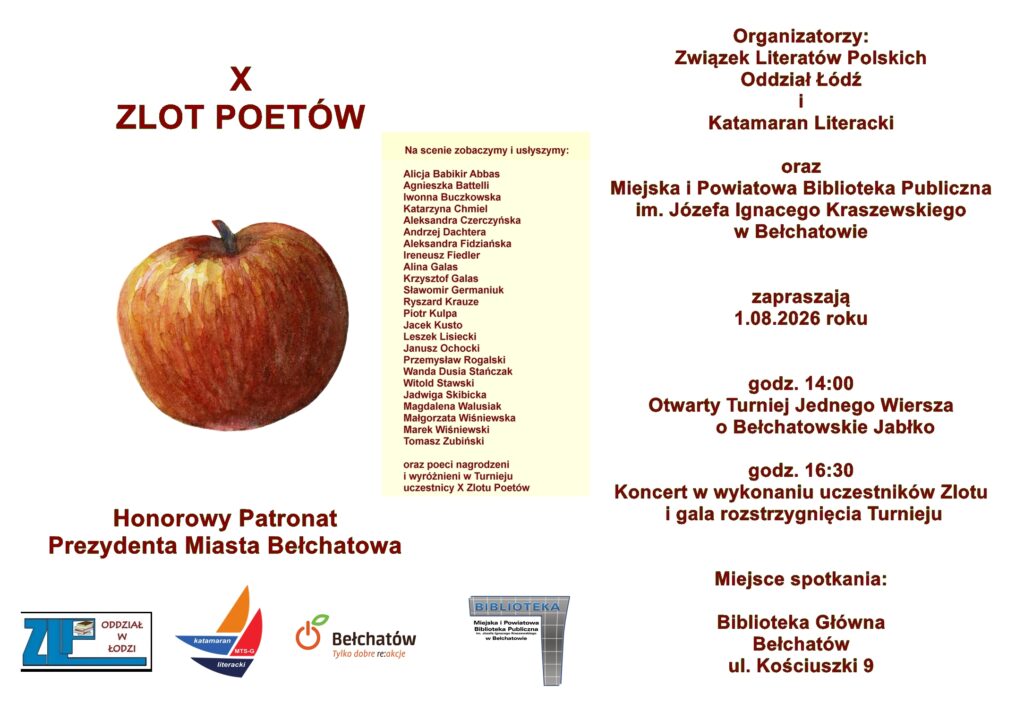 plakat - X Zlot Poetów