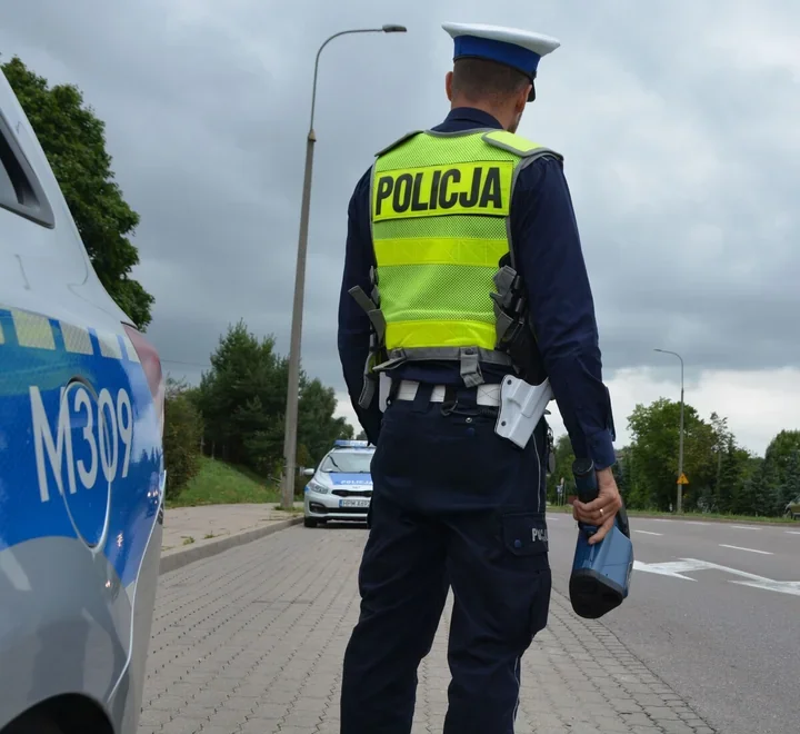 102 km/h w Filipowie - kierująca Fordem straciła prawo jazdy