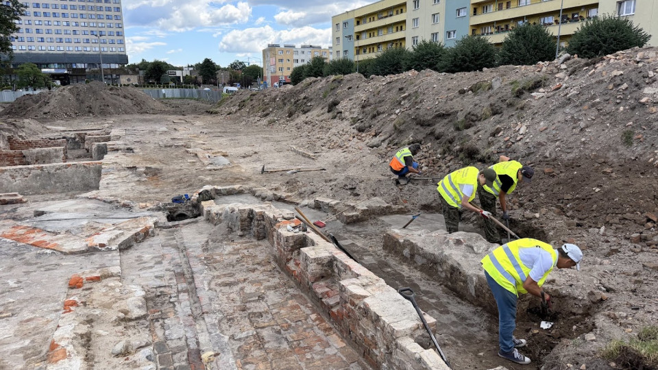 13:18 Archeolodzy odsłaniają ślady przedwojennej Piły