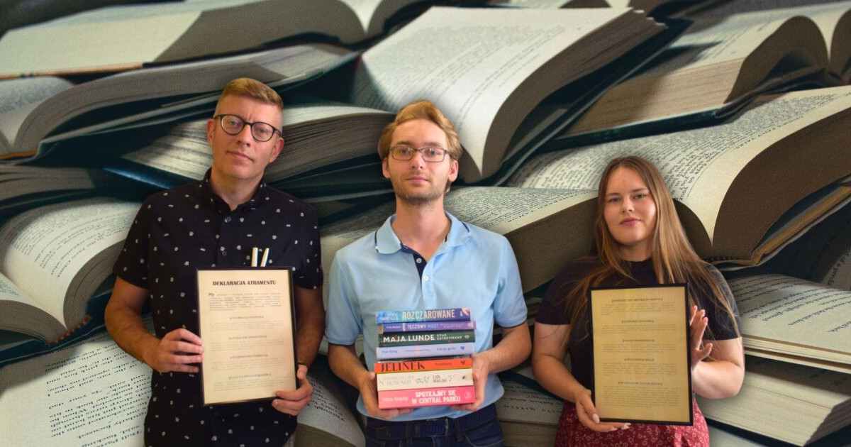•15 lipcaZ miłości do książek stworzyli portal. Za projektem stoi trójka włocławian