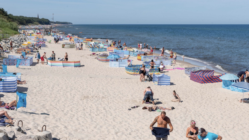 15:08 Na wszystkich morskich kąpieliskach woda nadaje się do kąpieli