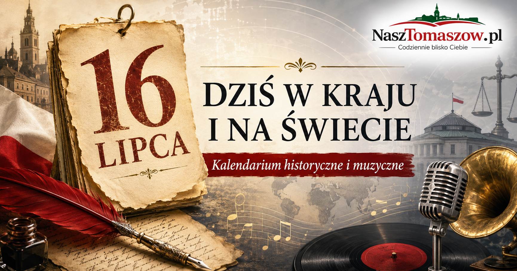 16 lipca w historii. Od Henryka Sławika i Grzegorza Przemyka po Coldplay, Cream i wielkie pytania o polski wymiar sprawiedliwości