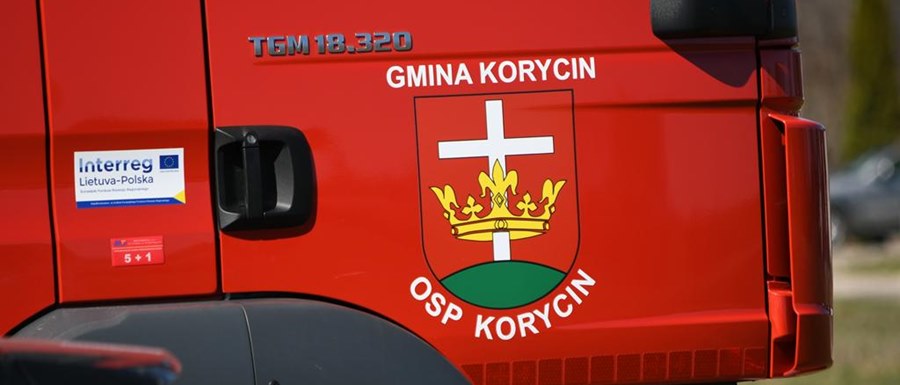 160 tys. zł dotacji dla gminy Korycin na zakup wozu strażackiego i wyposażenia