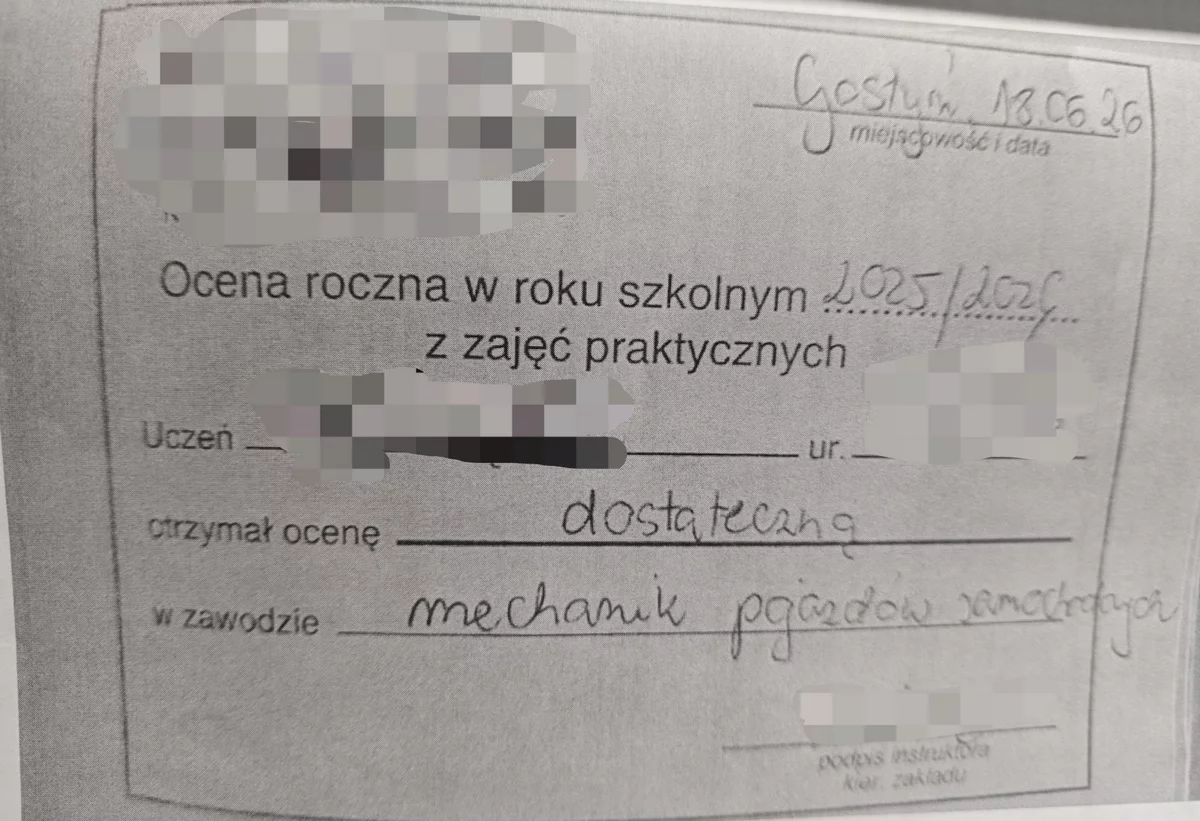 17-latkowi za fałszerstwo grozi nawet pięć lat więzienia