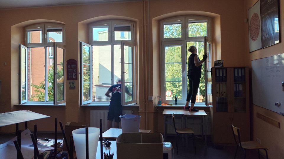 17:28 W Słupsku przygotowania do roku szkolnego. Trwają remonty w szkołach i przedszkolach