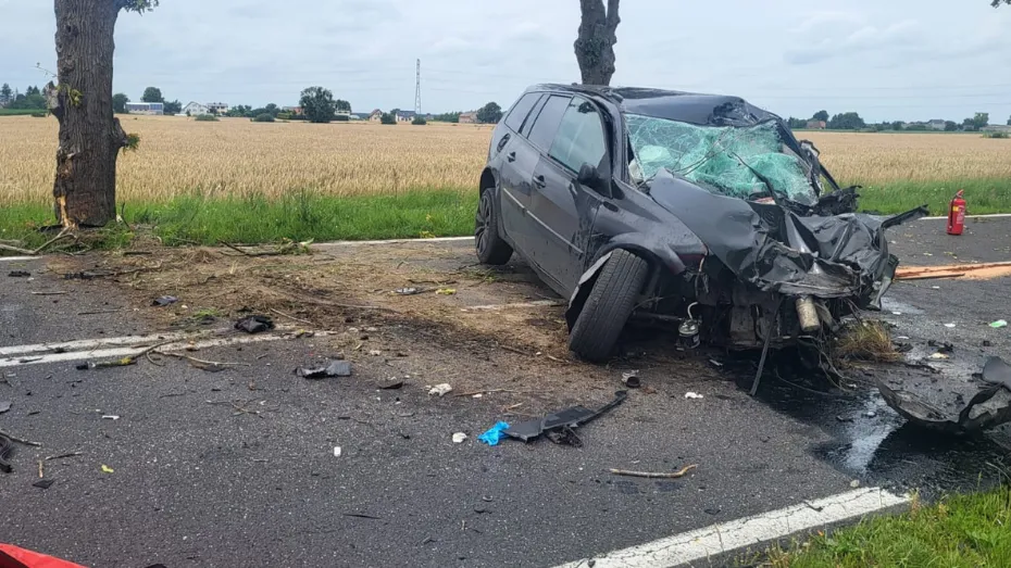 18-latek zginął w wypadku na drodze wojewódzkiej