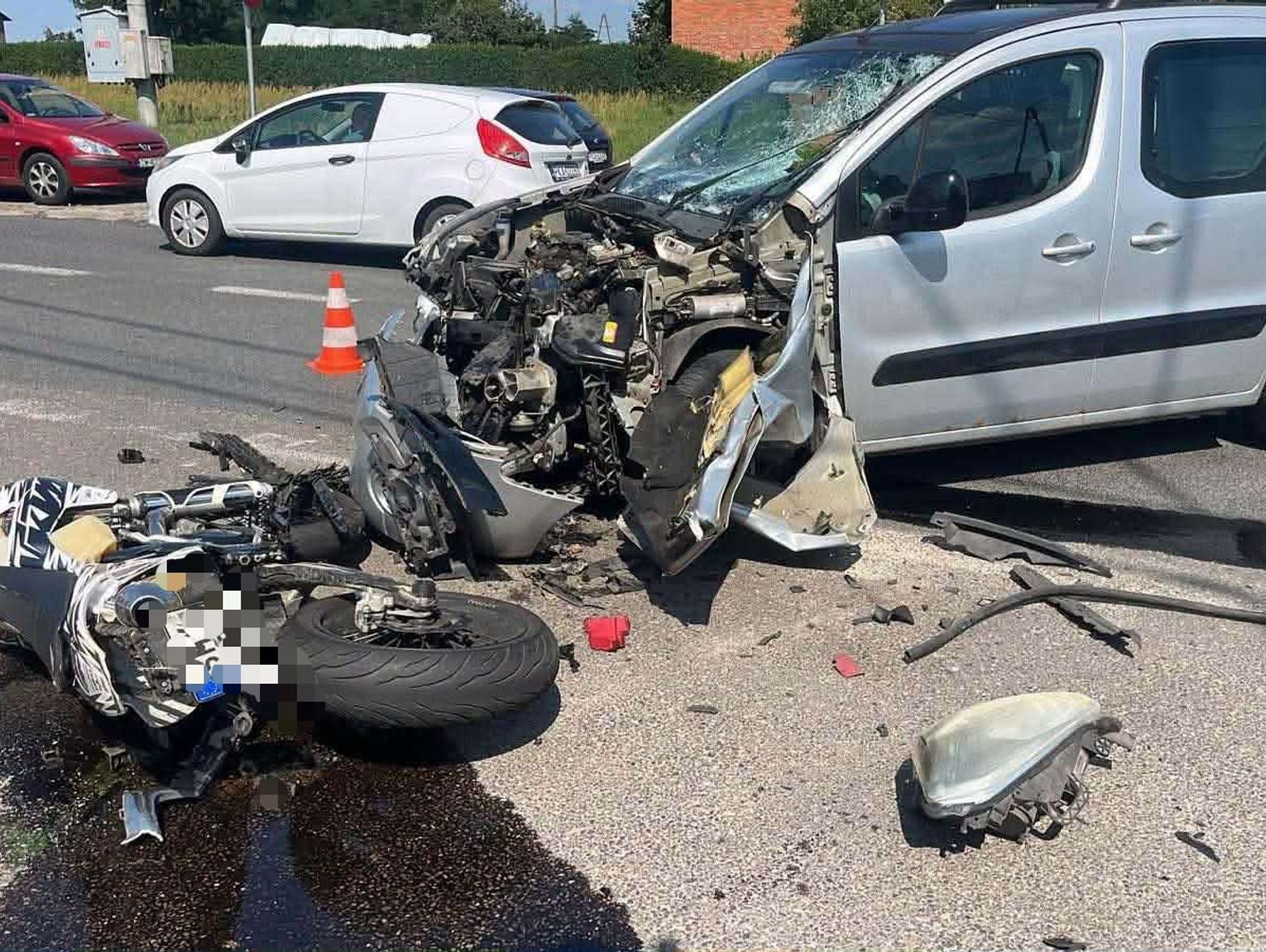 19-latek ciężko ranny. Wypadek w Pruszkowie