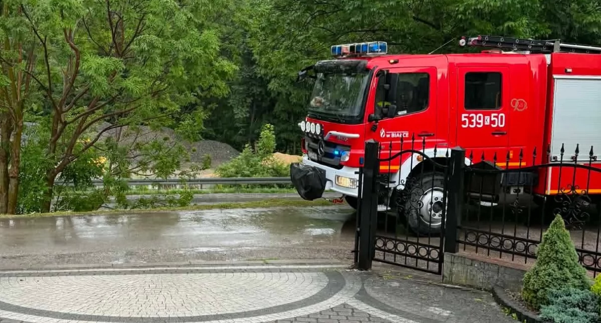 19 zgłoszeń po burzach w powiecie suskim.