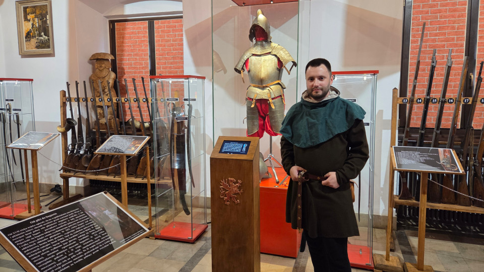 19:47 Nowa wystawa na zamku w Darłowie. Średniowieczna broń i militaria ze zbiorów muzeum