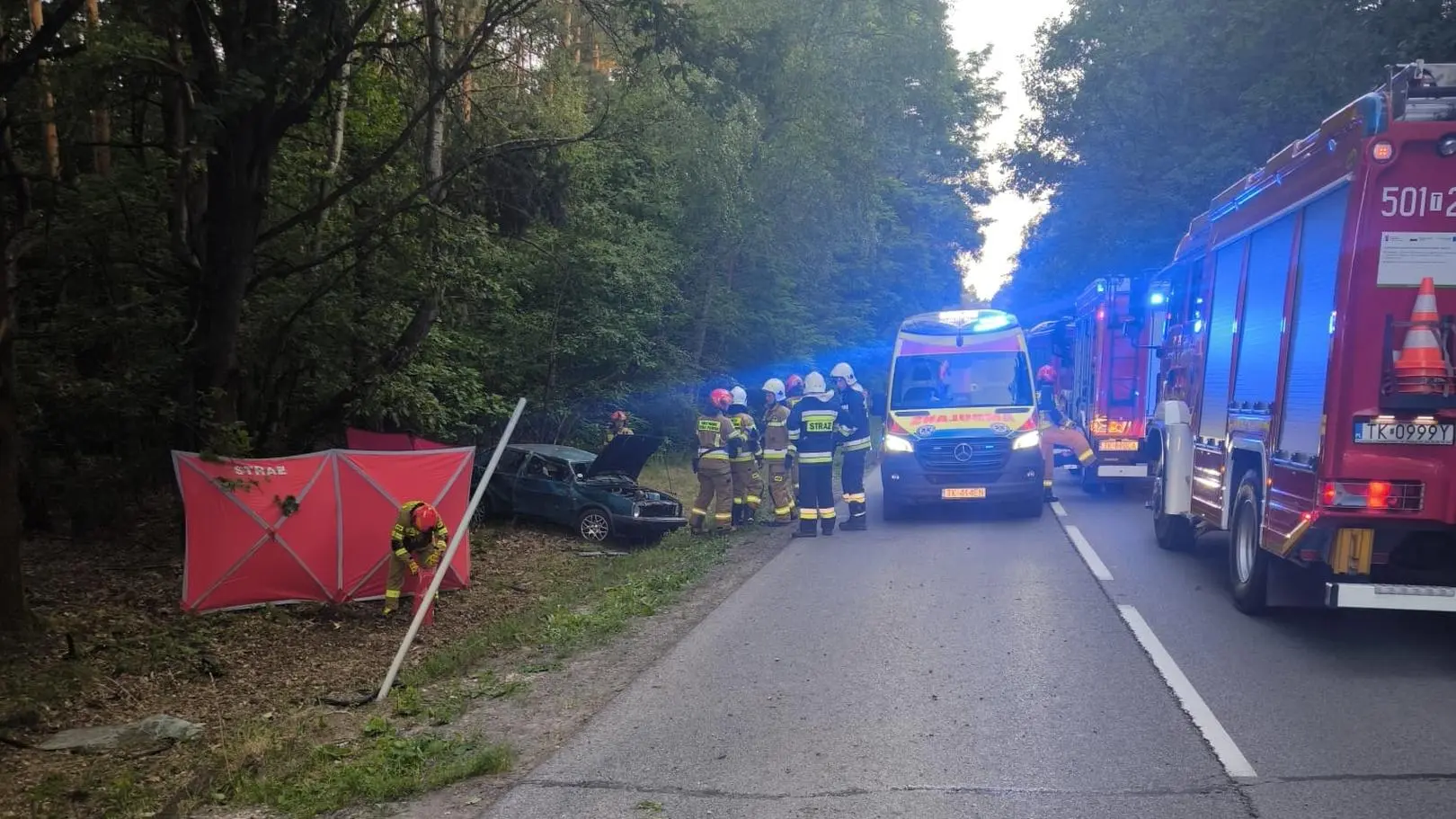22-latek nie żyje, cztery osoby w szpitalu. Wszystkie nietrzeźwe