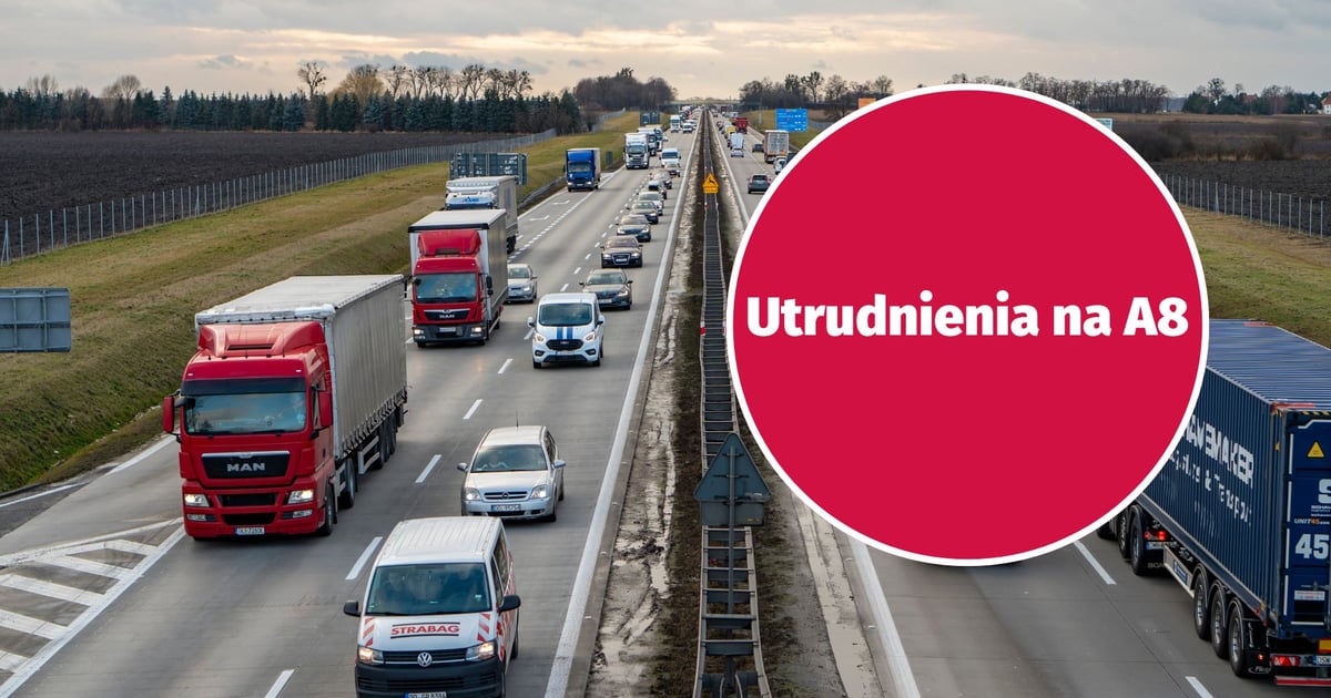 25.07.2026 Utrudnienia na A8. Zderzyły się cztery samochody Nowe