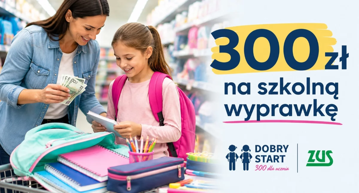 300 zł na wyprawkę szkolną. Ruszyły wypłat…