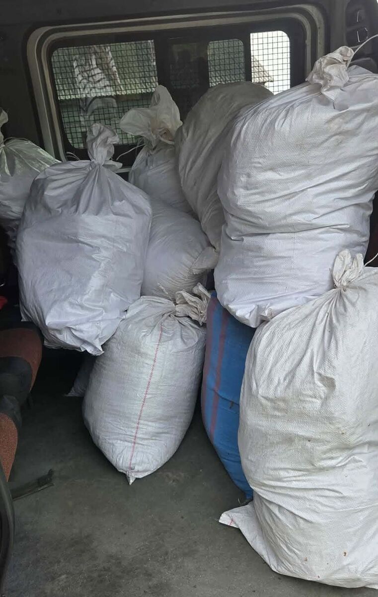 345 kg krajanki tytoniowej za blisko pół mln zł. 65-latek z zarzutami