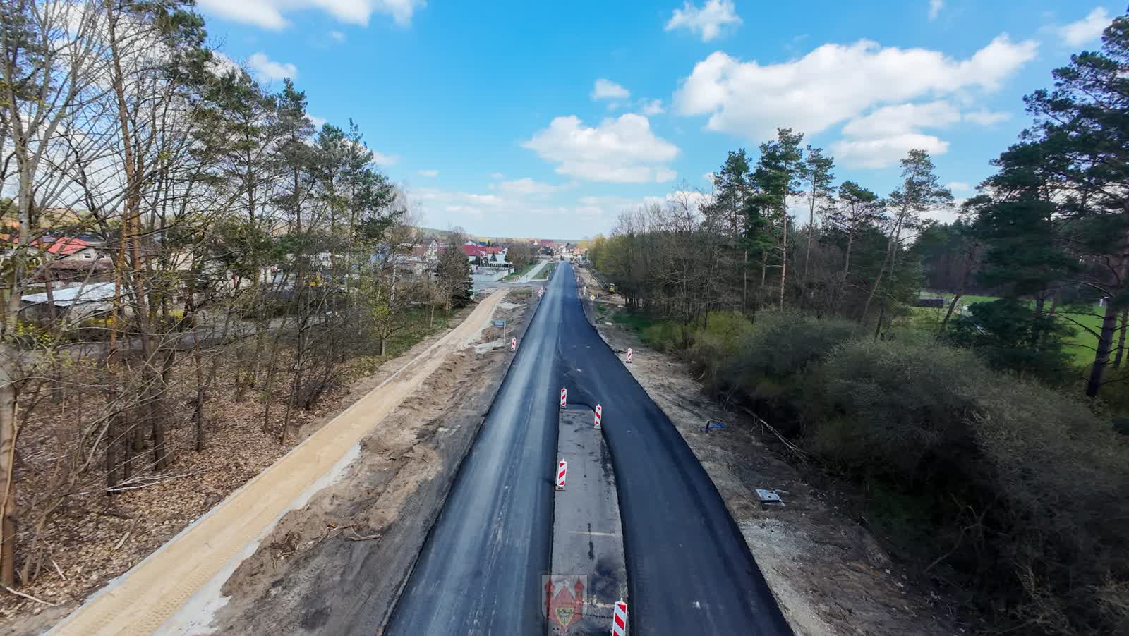 4 kilometry drogi do Jordanowa
