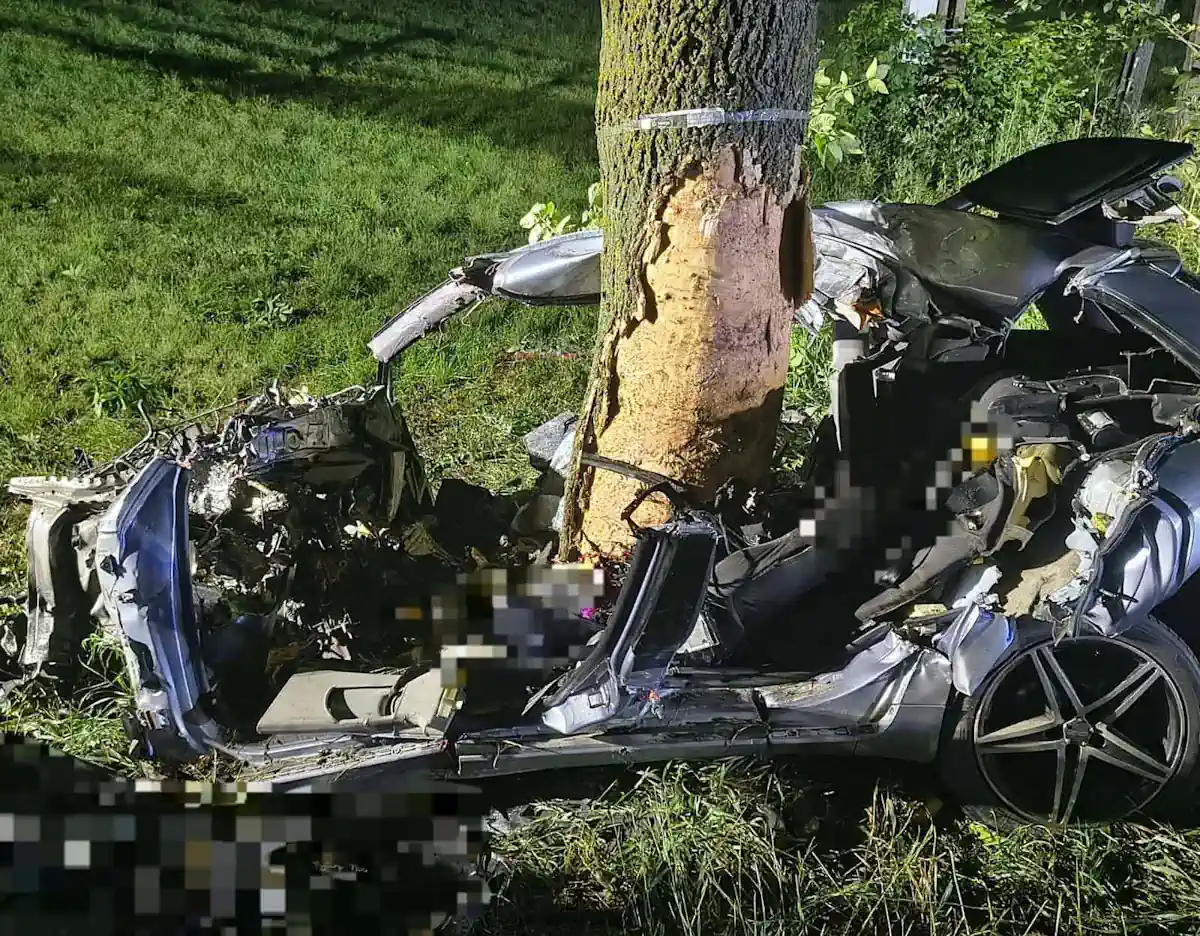 Śmiertelny wypadek w Mogielnicy pod Drobinem.