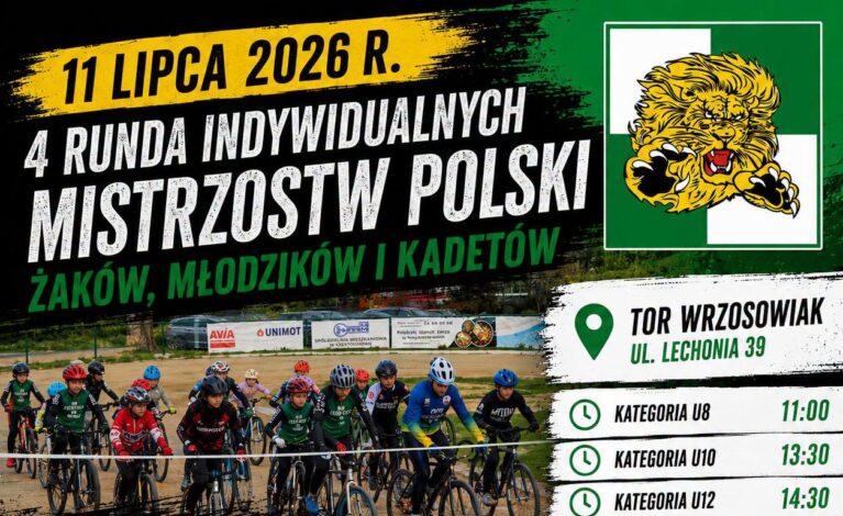 4. runda Indywidualnych Mistrzostw Świata Polski, Żaków, Młodzików i Kadetów już w tę sobotę!