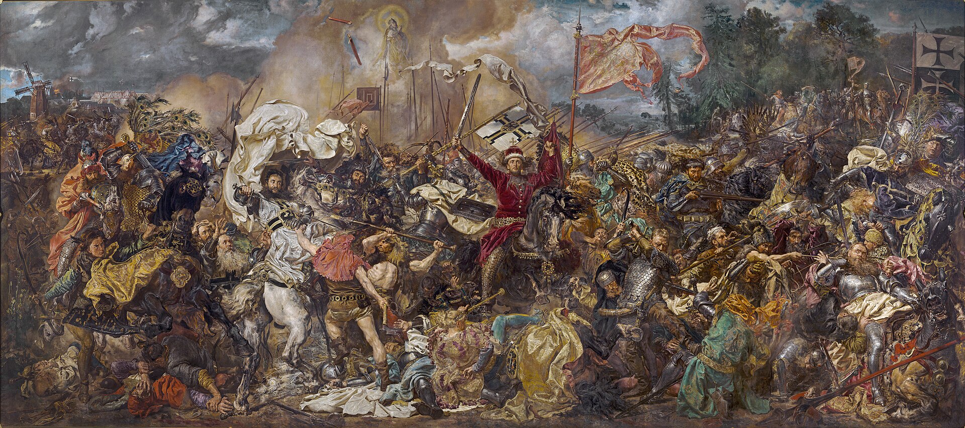 616 lat temu wojska polsko-litewskie pokonały Krzyżaków. Dziś rocznica bitwy pod Grunwaldem
