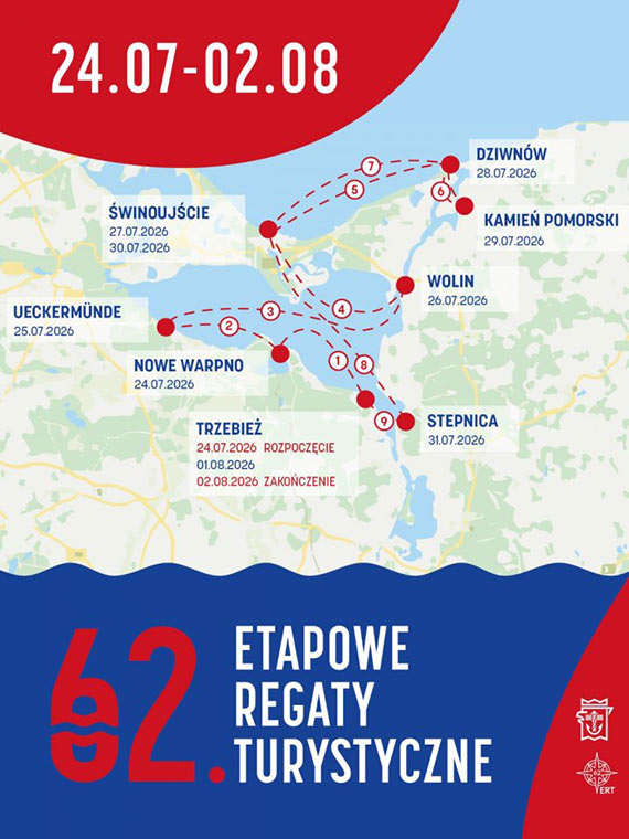 62. Etapowe Regaty Turystyczne w Dziwnowie