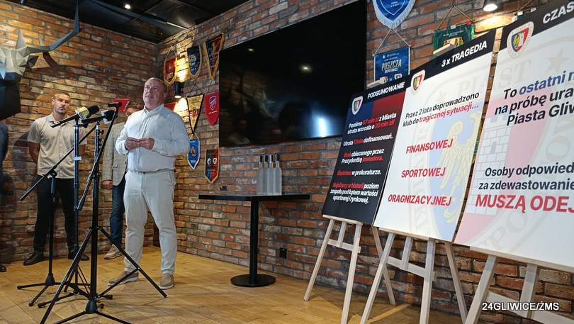 “67 milionów zostało zmarnowane. To ostatni moment, żeby ten klub ratować”. Kałuża o Piaście Gliwice