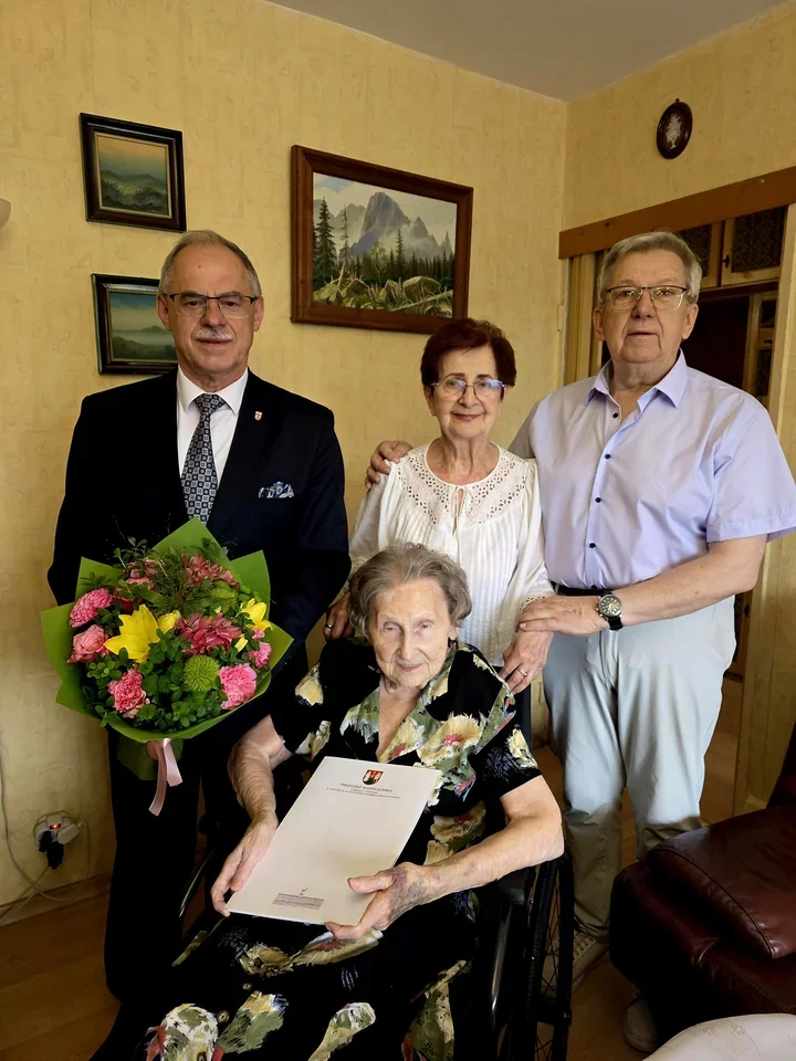 7 lipca 2026W Suwałkach świętowano setne urodziny. Prezydent przyjechał z życzeniami