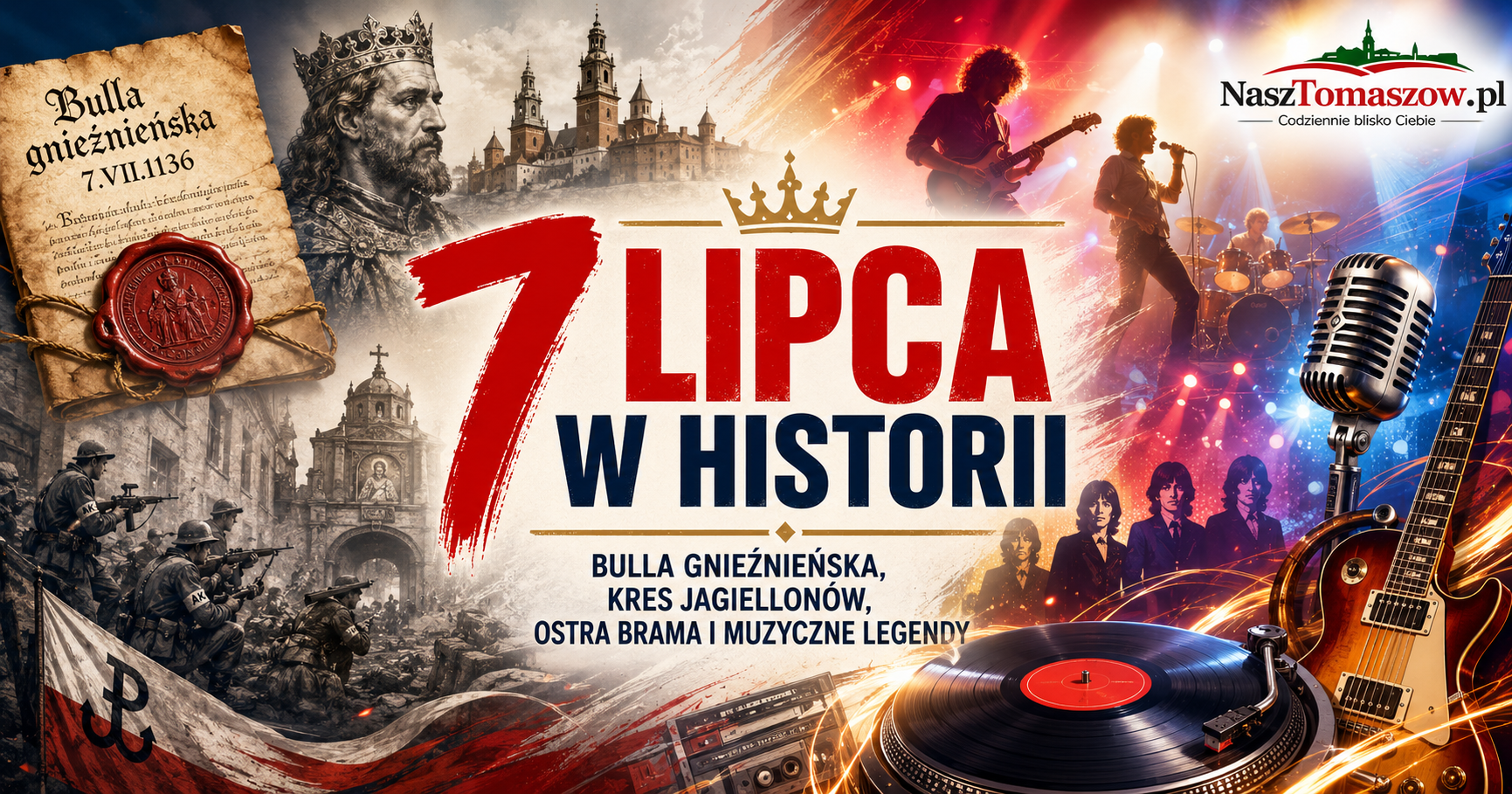 7 lipca w historii: bulla gnieźnieńska, kres Jagiellonów, „Tango” Mrożka i Ringo Starr
