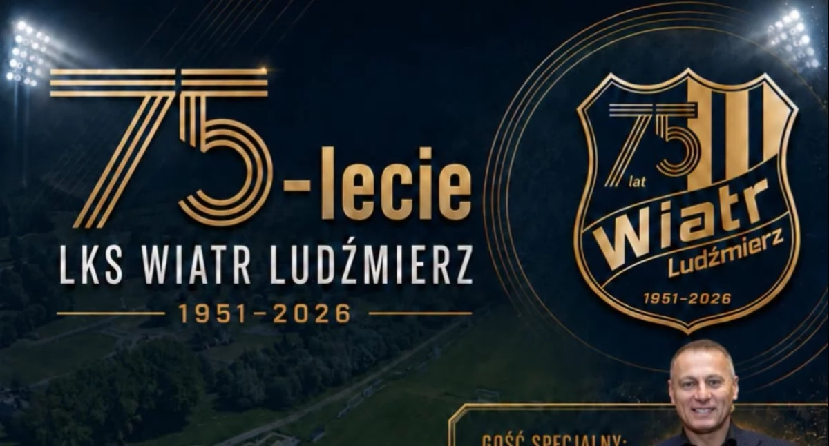 75 lat LKS Wiatr Ludźmierz - klub zaprasza na jubileusz pełen sportowych emocji