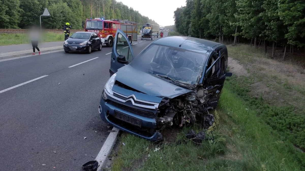 77-letni kierowca nie żyje