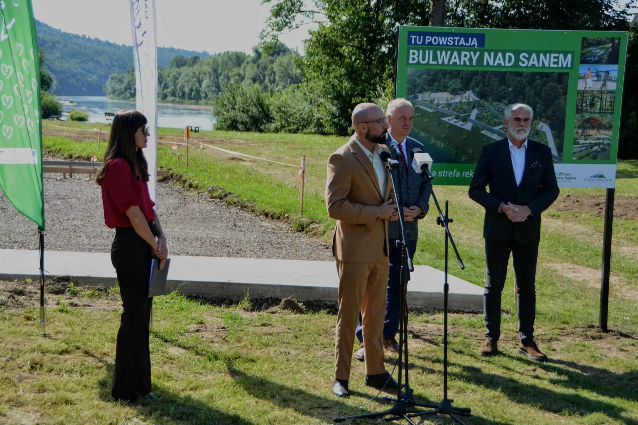 8 milionów złotych dla Leska! Nad Sanem powstaną nowoczesne bulwary i potężny pumptrack