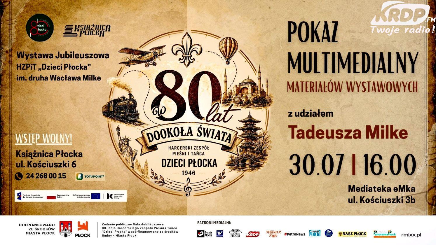 80 lat dookoła świata w Książnicy Płockiej