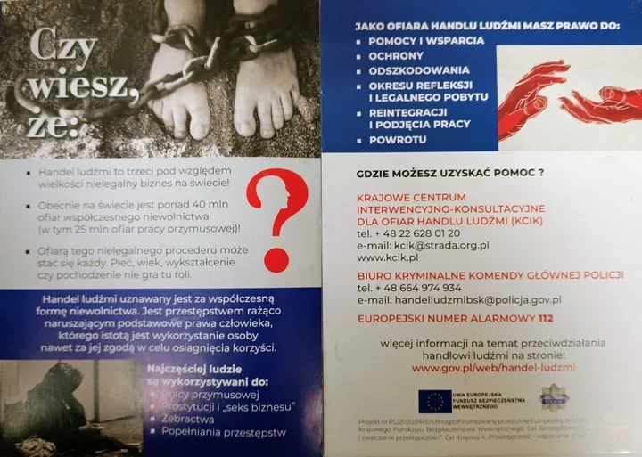 9 lipca 2026Wakacyjna praca może skończyć się dramatem - policjanci ostrzegają przed handlem ludźmi