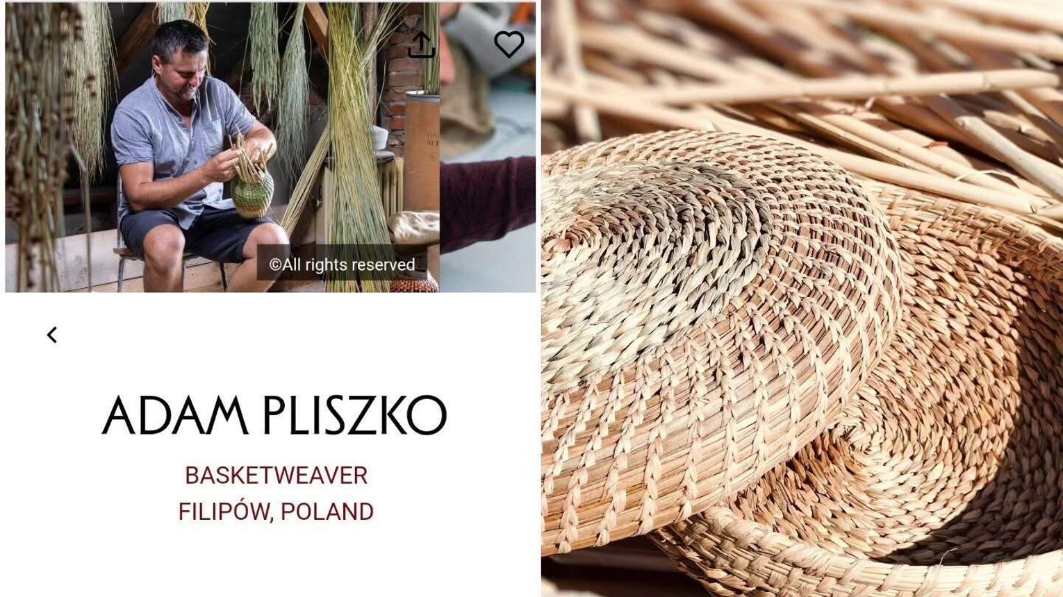 Adam Pliszko z Suwalszczyzny w prestiżowym gronie mistrzów światowego rzemiosła. Jego prace trafią na wystawę Homo Faber 2026 w Wenecji