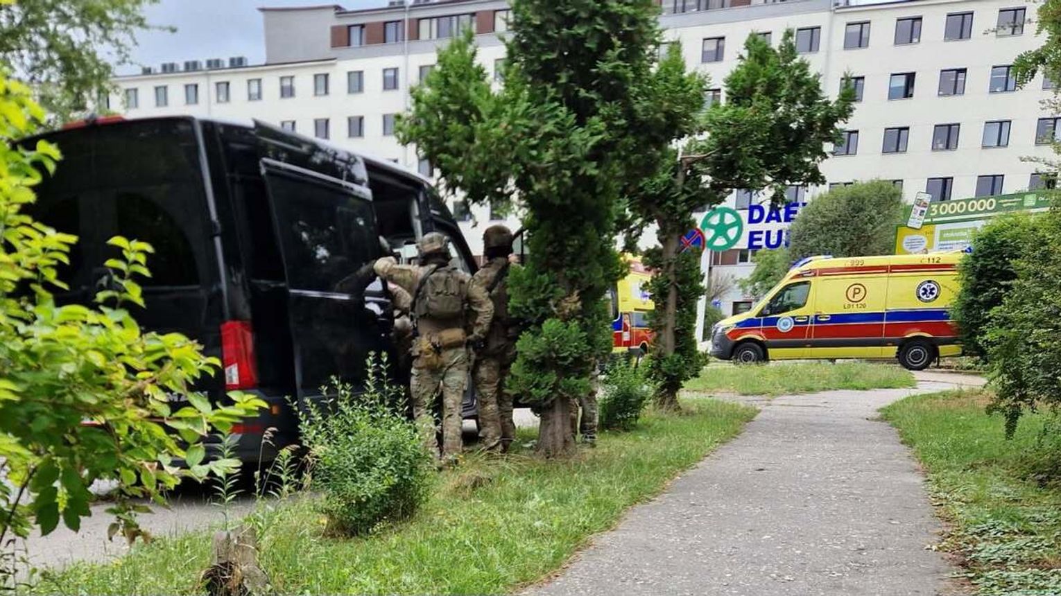 Agresor z siekierą zatrzymany w Lublinie