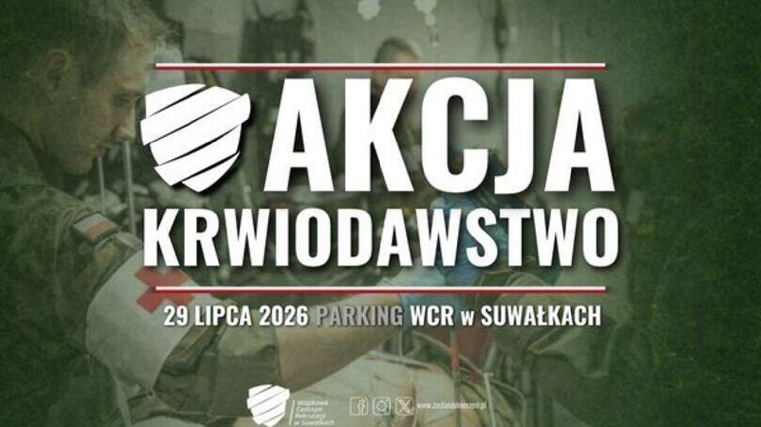 Akcja krwiodawstwo w Suwałkach. Podziel się najcenniejszym darem