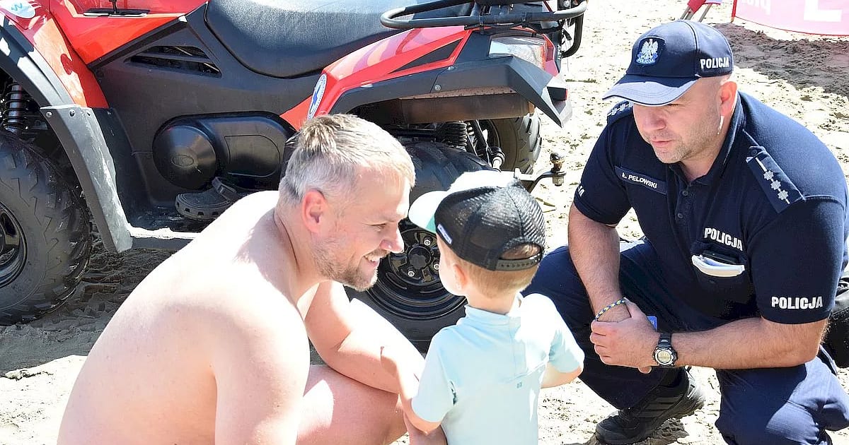 Akcja PLAŻA w powiecie puckim. Patrole na kąpieliskach i Zatoce Puckiej