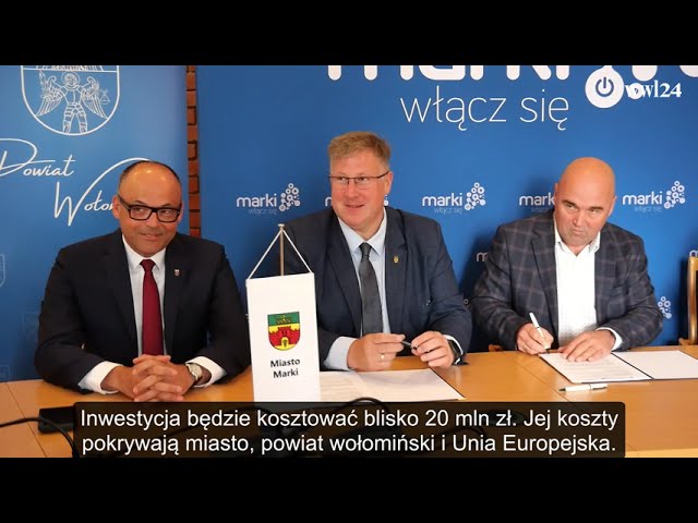 Aleja Piłsudskiego w Markach zmieni swoje oblicze. Rusza przebudowa kolejnego odcinka za blisko 20 mln zł