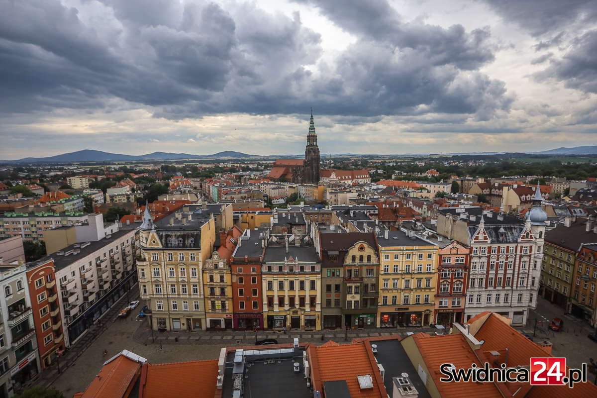 Alert RCB i ostrzeżenie meteorologiczne dla powiatu świdnickiego