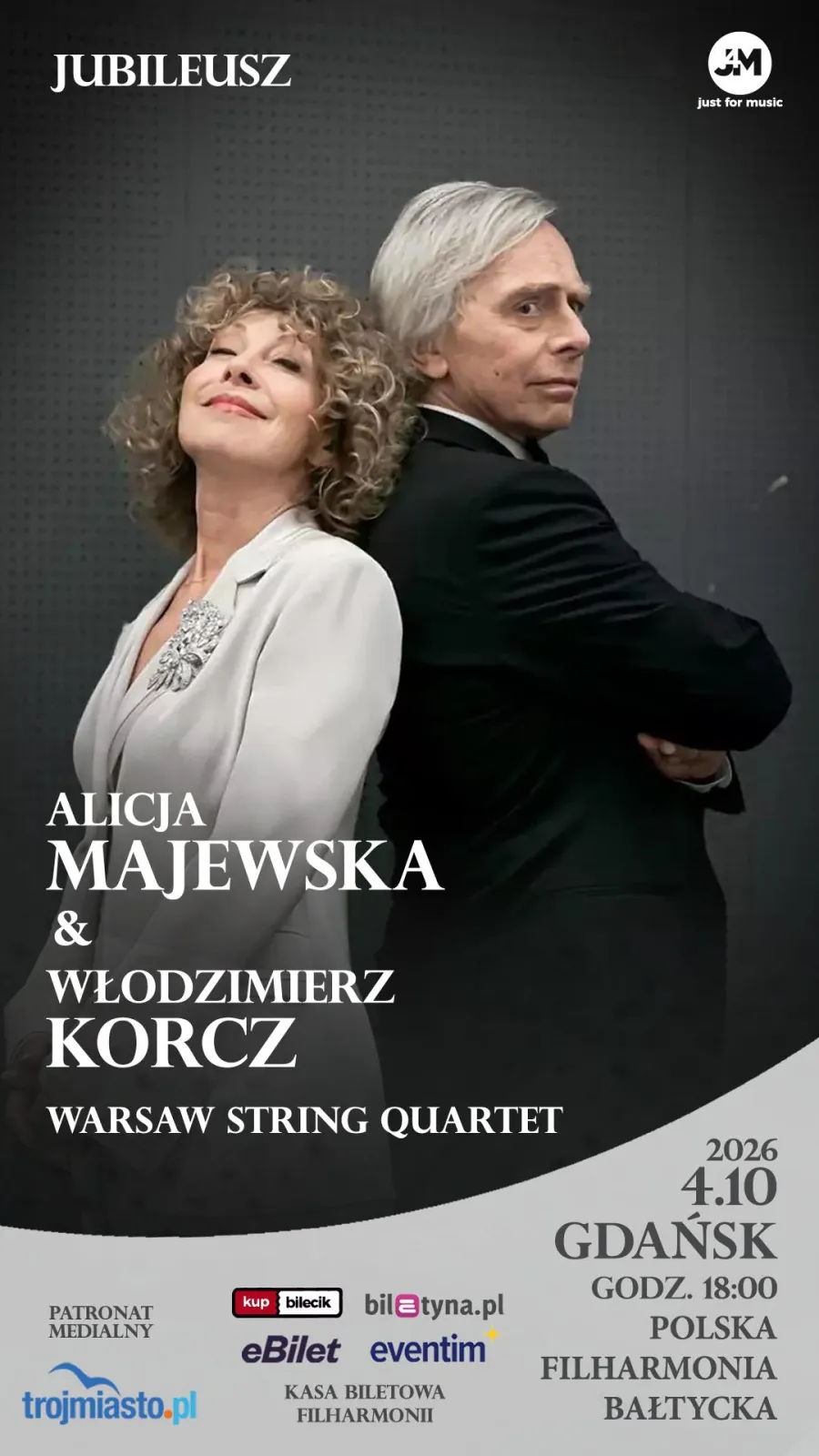 Alicja Majewska & Włodzimierz Korcz & Warsaw String Quartet - Jubileusz