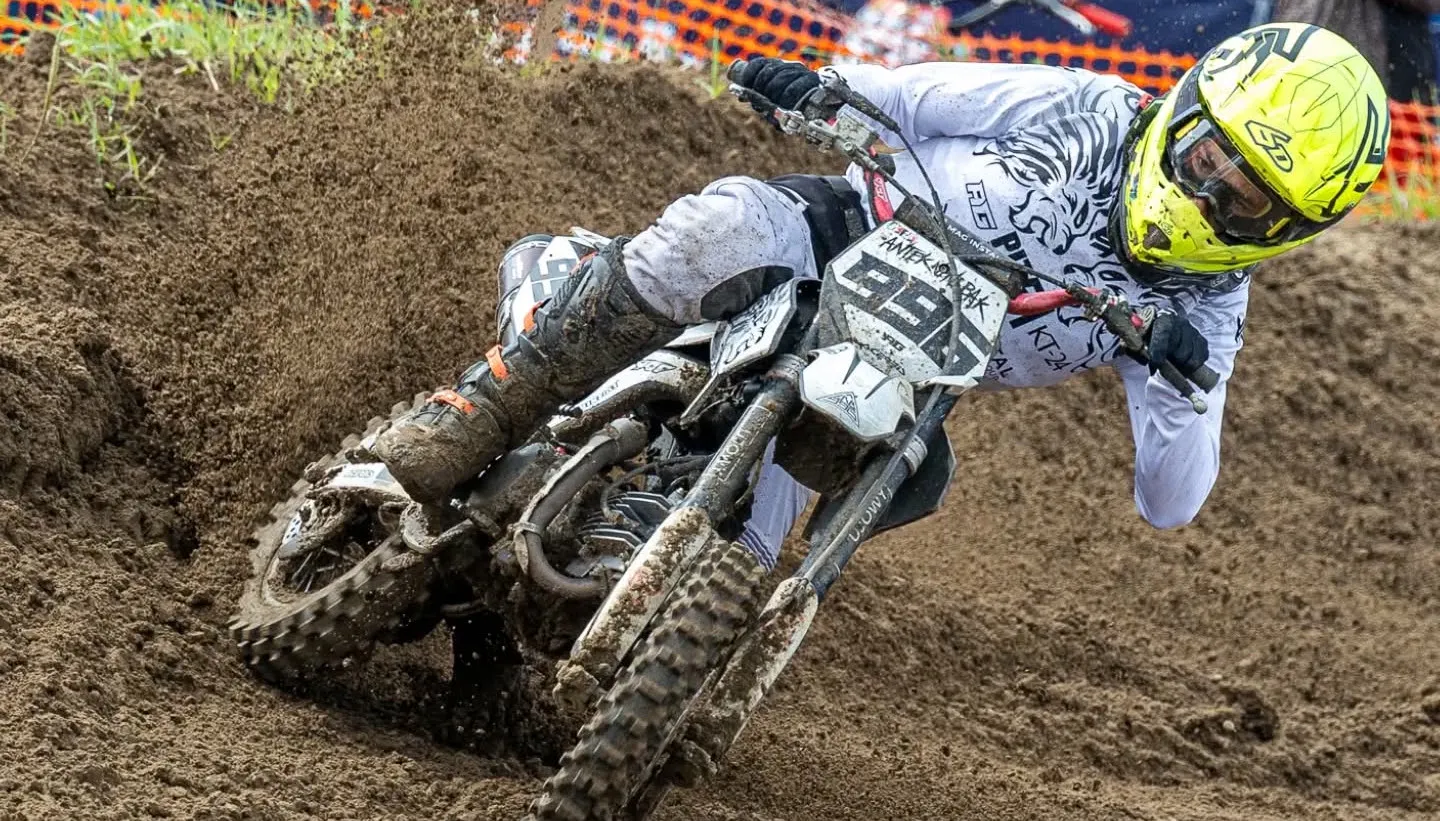 Antoni Bąk wygrał 4. rundę Mistrzostw Polski Pit Bike Off-Road 2026