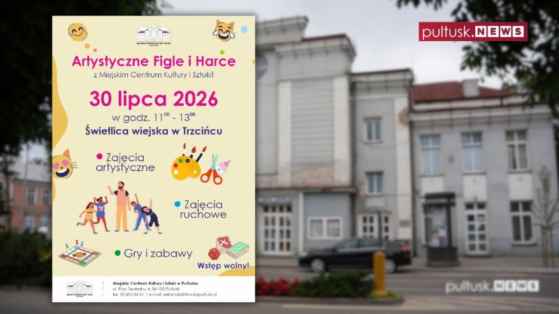 Artystyczne Figle i Harce ponownie wyruszają w trasę. Tym razem MCKiS zaprasza do Trzcińca