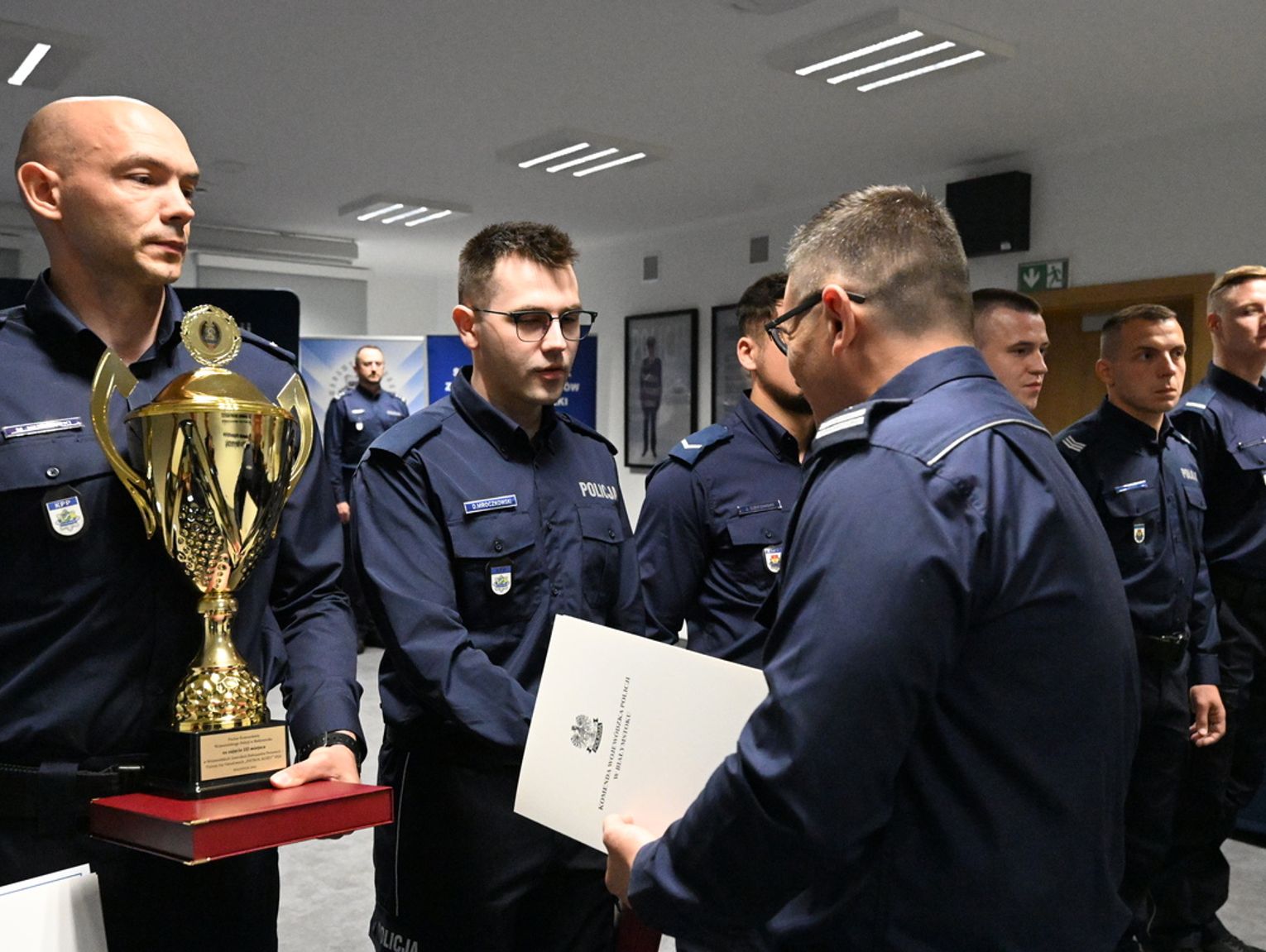 Augustowscy policjanci z trzecim miejscem w wojewódzkim „Patrolu Roku 2026”Data dodania artykułu: 06.07.2026Liczba pozytywnych reakcji użytkowników do artykułu: 0