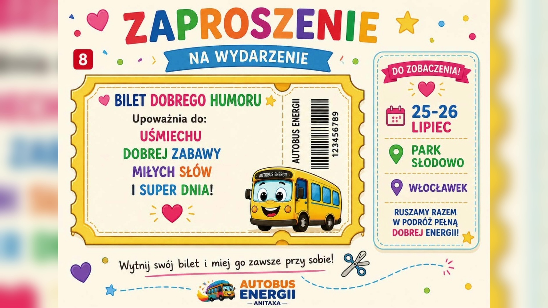 Autobus Energii zaprasza na rodzinny weekend na Słodowie
