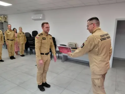 Awans w Komendzie Powiatowej Państwowej Straży Pożarnej w Oleśnicy