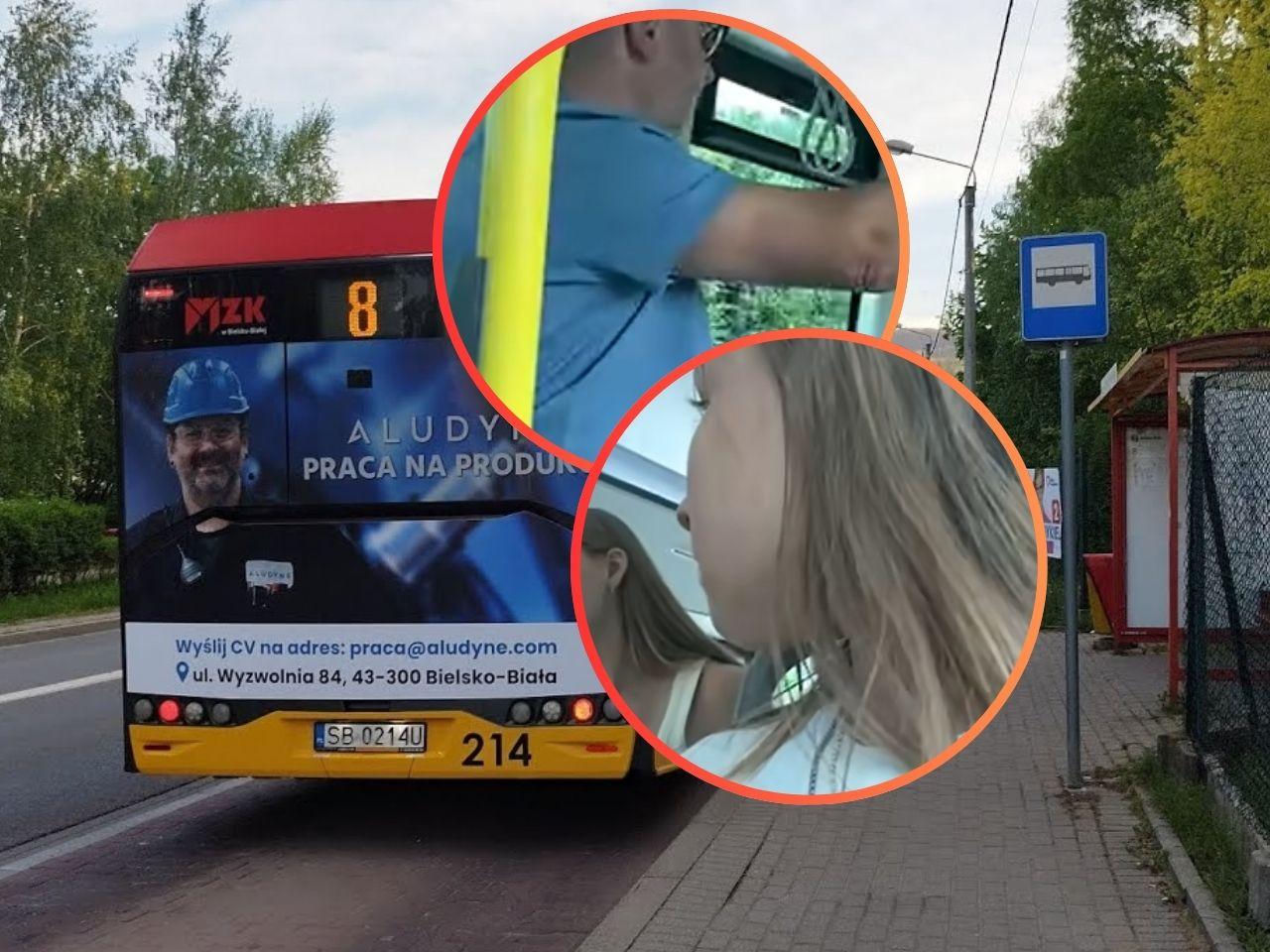 Awantura w autobusie MZK. Agresywny mężczyzna zaczepiał i obrażał nastolatki