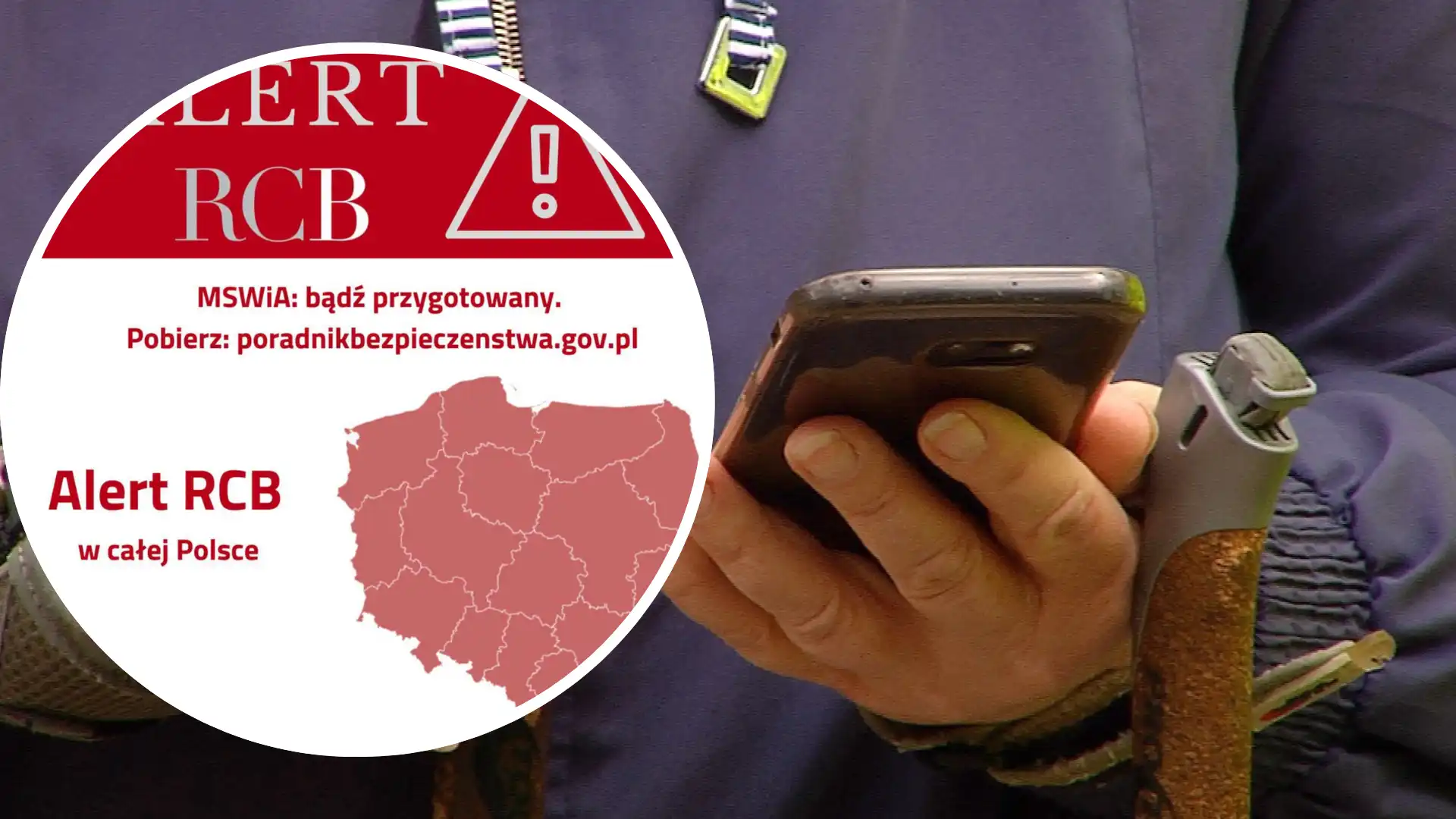 „Bądź przygotowany”. Rząd rozsyła alerty RCB