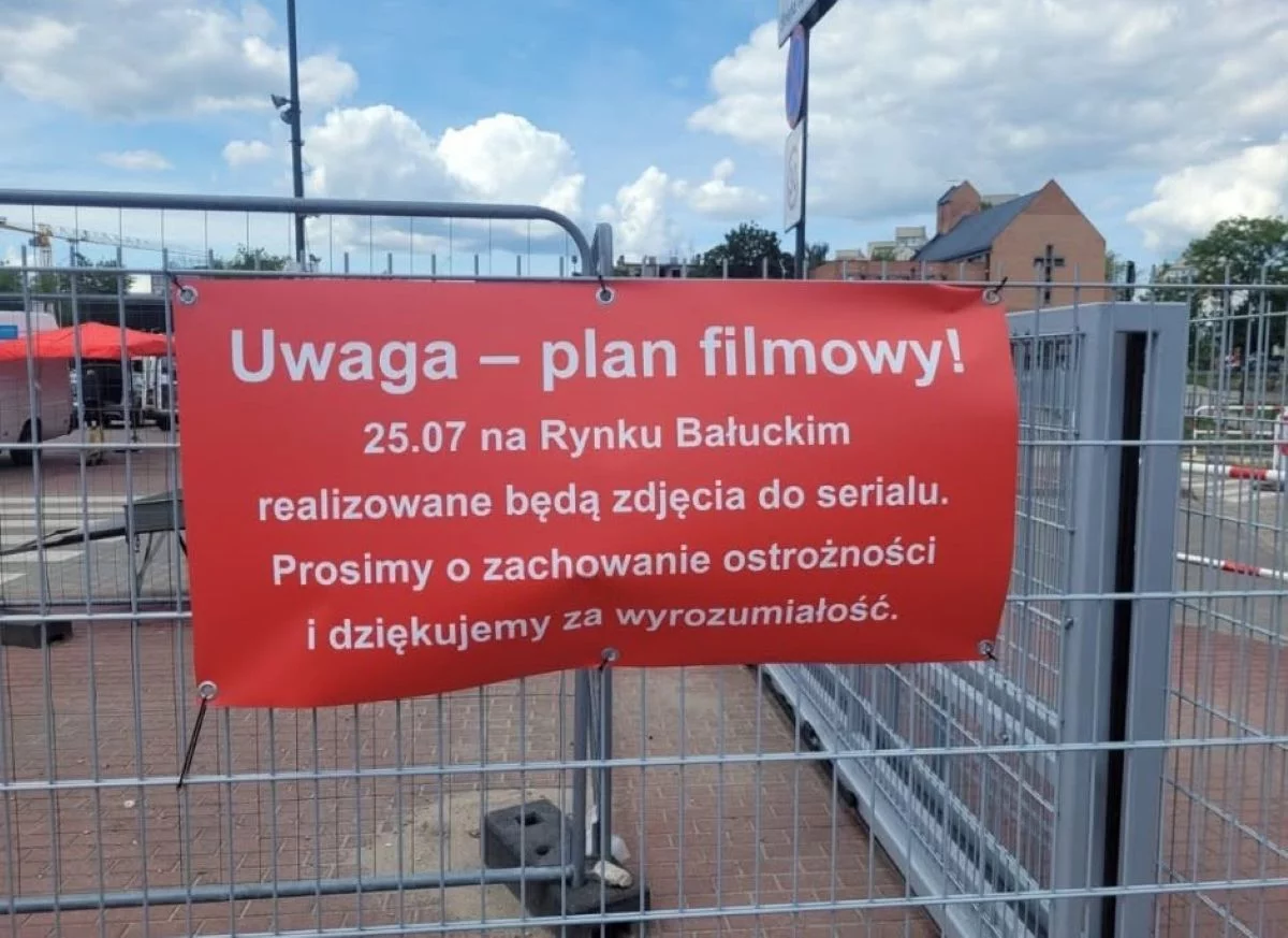 Bałucki Rynek zamieni się w... plan filmowy. Łodzianie będą zaskoczeni